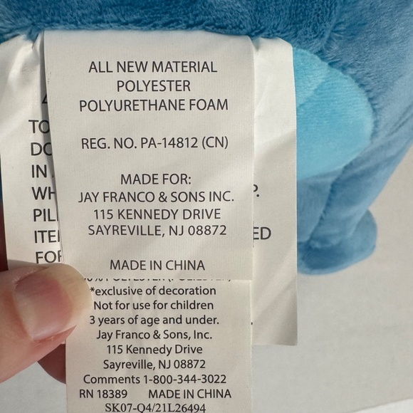 STITCH Disney Plush Lrge Toy/Pillow/Comforting Companion/Excellent Condition - Picture 7 of 7